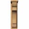 Ekena Millwork New Brighton Smooth Corbel w/Backplate, Western Red Cedar, 5 1/2"W x 14"D x 22"H COR06X14X22NEB01SWR - alternate 2